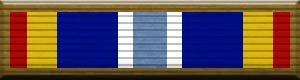 Military ribbon image of the Air and Space Expeditionary Service Ribbon