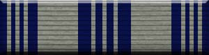 Color image of the Air and Space Achievement Medal military award ribbon