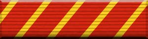 Color image of the Air Force Combat Action Medal military award ribbon