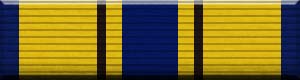 Military ribbon image of the Air and Space Commendation Medal