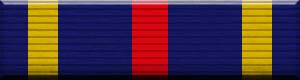 Color image of the Air and Space Training Ribbon military award ribbon
