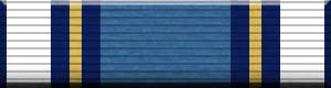 Color image of the Air Reserve Forces Meritorious Service Medal military award ribbon