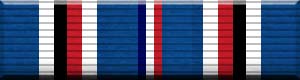 Color image of the American Campaign Medal military award ribbon