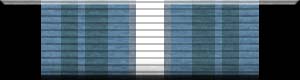 Military ribbon image of the Antartica Service Medal