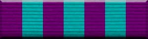 Color image of the Cadet Special Activities Ribbon (CAP) military award ribbon
