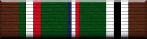 Ribbon image of the military Euro-African-Middle Eastern Campaign Medal award
