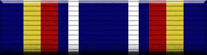 Military ribbon image of the Global War on Terrorism Service Medal