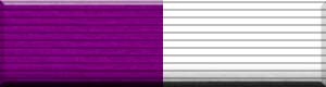 Military ribbon image of the Leadership award award
