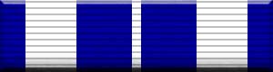 Color image of the Meritorious Service Cross (Civilian Division) military award ribbon