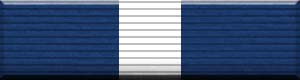 Color image of the Navy Cross military award ribbon