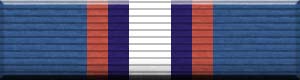 Military ribbon image of the Outstanding Airman of the Year Medal