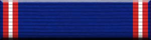 Color image of the Royal Victorian Medal military award ribbon