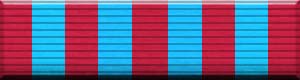 Color image of the Senior Member Recruiter Ribbon (CAP) military award ribbon