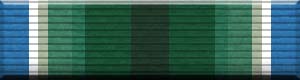 Color image of the United Nations Military Observer Group in India and Pakistan military award ribbon